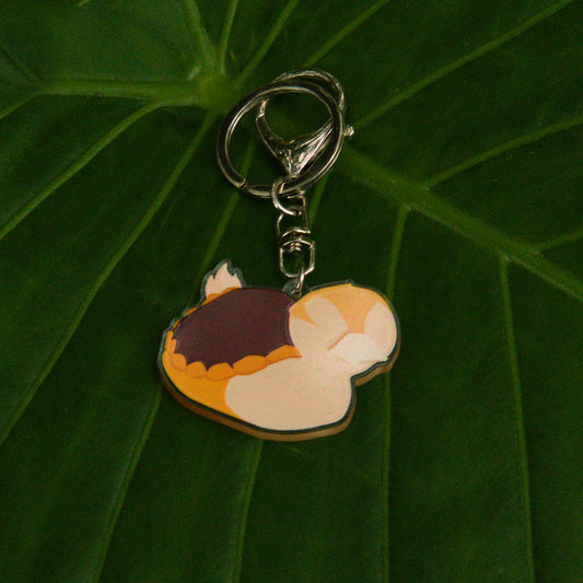 Small Turtle Duck Keychain