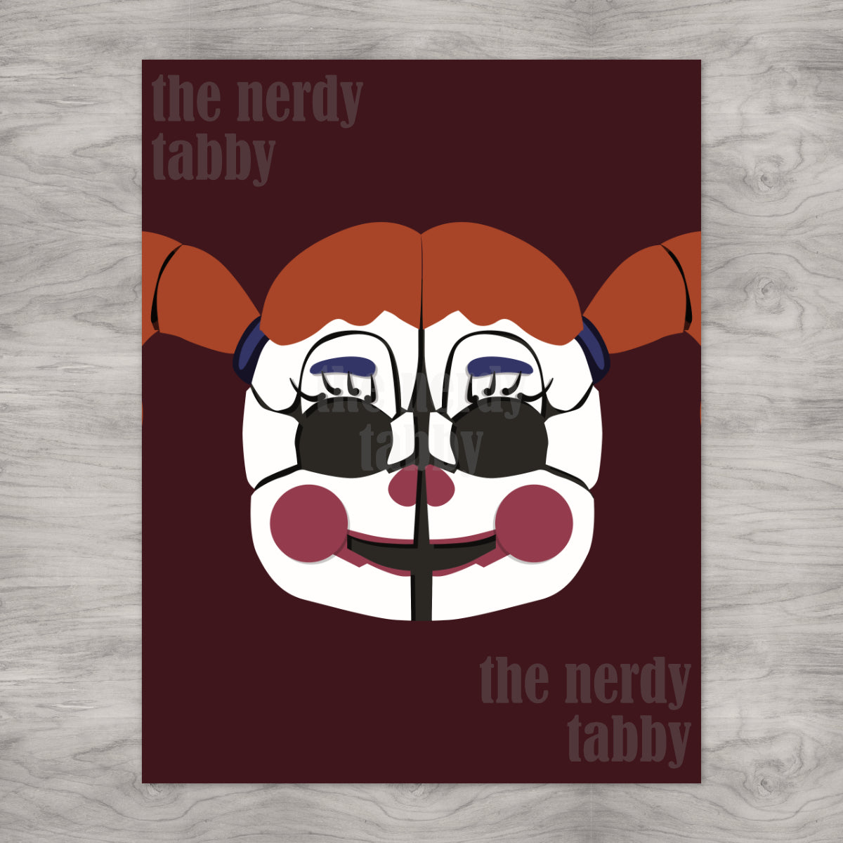 Circus Baby Portrait