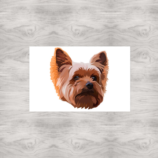 Yorkie Portrait